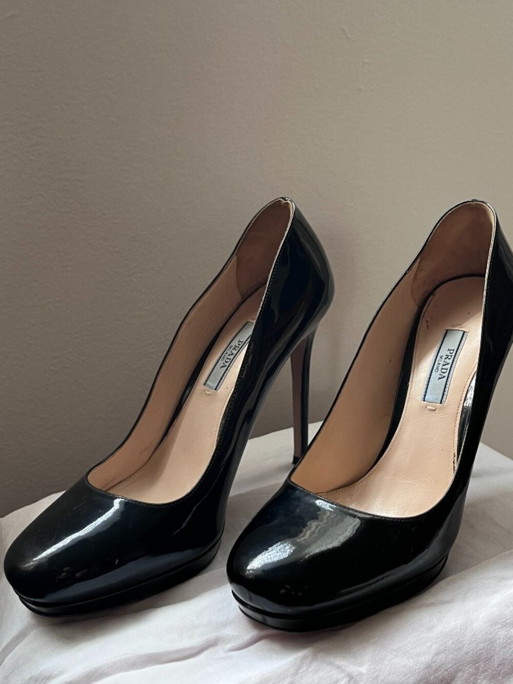 Prada Patent Leather Heels